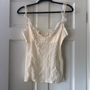 ELIE TAHARI | lace tank